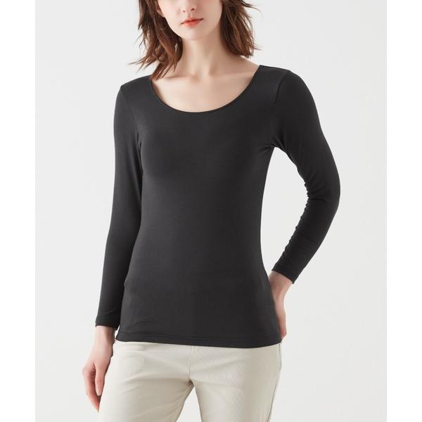 インナーシャツ 肌着 「CM放映中」ファイヤーアセドロン 吸湿発熱素材であたたかい 8分袖インナー ...