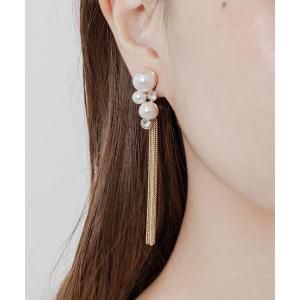 パールビジューロングチェーンイヤリングの買取情報