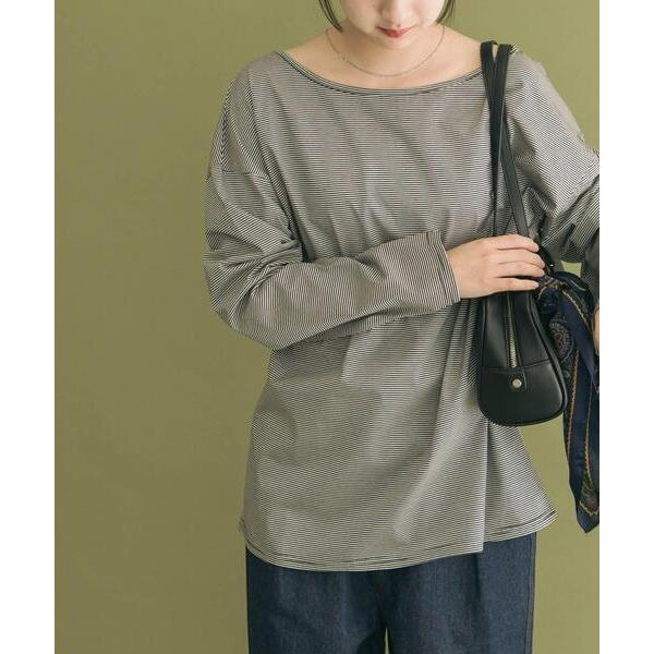 tシャツ シルケットロングスリーブTシャツ レディース