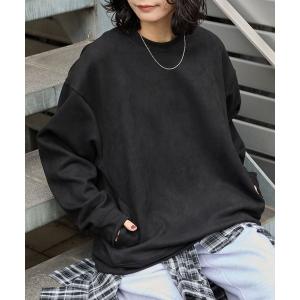 tシャツ ブラッシュド シームポケット オーバーサイズプルオーバー メンズ レディース