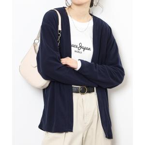 アンサンブル カーディガン 長袖 Tシャツ アンサンブル