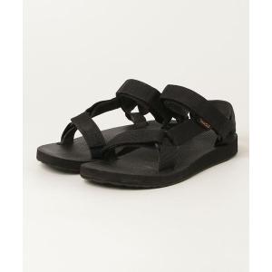 「Teva」 フラットサンダル 23cm ブラック レディース