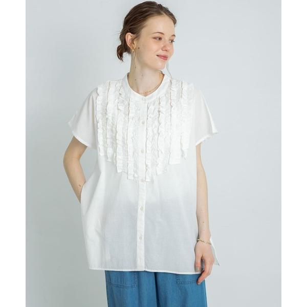 「URBAN RESEARCH Sonny Label」 半袖ブラウス FREE オフホワイト レデ...