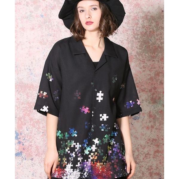 「ankoROCK」 半袖シャツ ONE SIZE ブラック メンズ