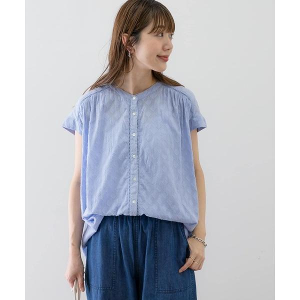 「URBAN RESEARCH Sonny Label」 半袖ブラウス FREE ブルー系その他 レ...