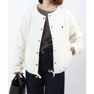 ジャケット ノーカラージャケット レディース