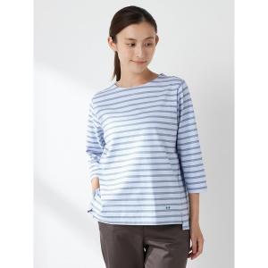 tシャツ コットンボーダーＴシャツ レディース