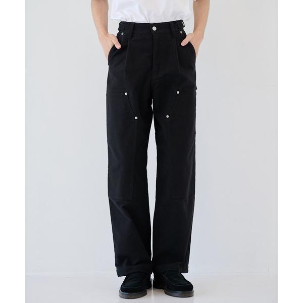 パンツ 「BASICKS」Double Knee Trousers メンズ