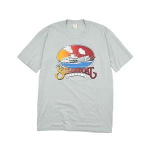 tシャツ 「USED」80’s Velva Sheen “Steam Boat” スーベニア Tシャツ USA製 メンズ レディース