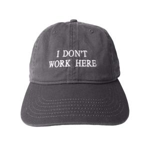 キャップ 帽子 「IDEA/アイデア」 SORRY I DONT WORK HERE CAP メンズ レディース