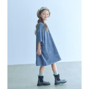 ワンピース ビッグポケット ボックス ワンピース / キッズ  120cm-160cm キッズ 子供服 女の子