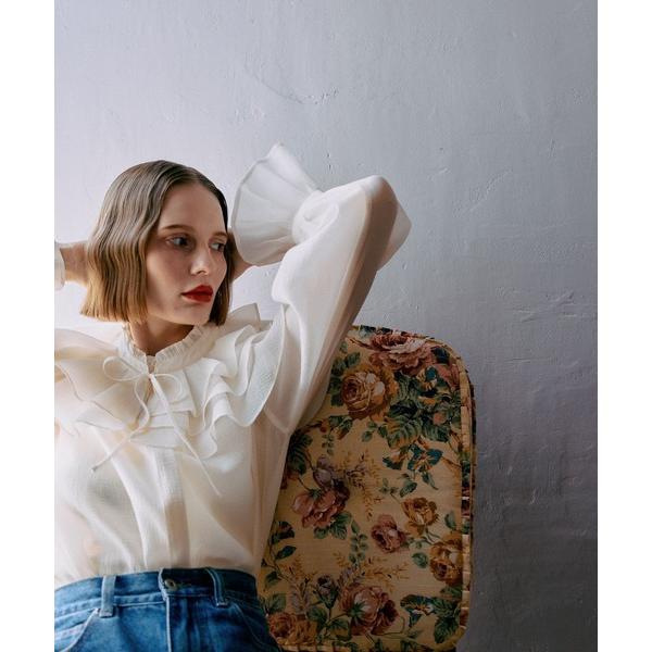 ブラウス シャツ 2WAYBIGカラーブラウス 583460 レディース