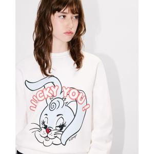 トレーナー スウェット 'KENZO Cartoon' コットン スウェット レディース