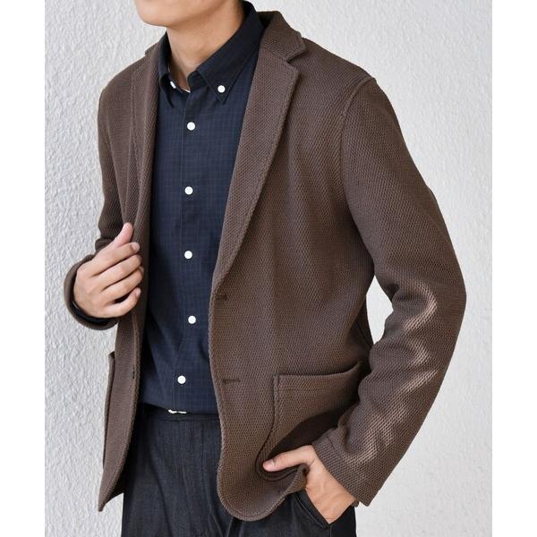 ジャケット テーラードジャケット SHIPS any:「洗濯機可能」TEXBRID(R) タックハニ...