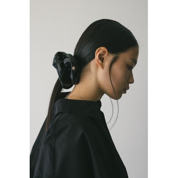 シュシュ フェイクレザーシュシュ