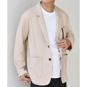 SHIPS（シップス） SHIPS: ジャージー ライト ソリッド ジャケット