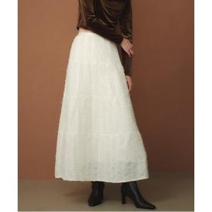 スカート エンブロイダリーシアーチュールスカート