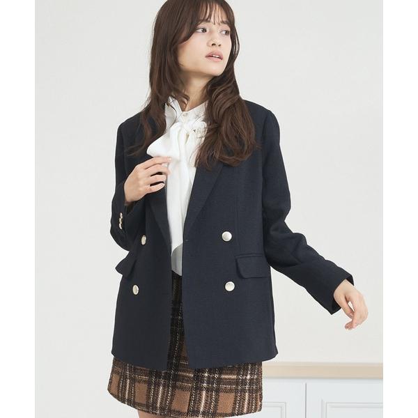 ジャケット テーラードジャケット 一部店舗限定 ツイードテーラードジャケット レディース