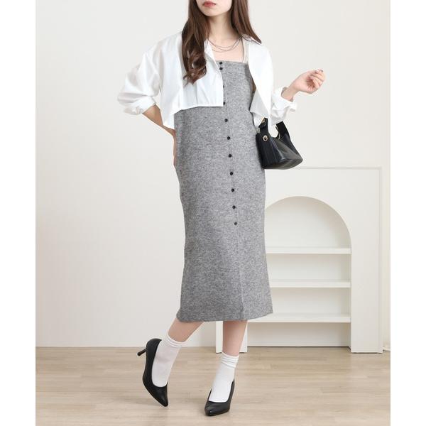 アルパカロングビスチェ レディース