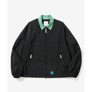 ナイロンジャケット rehacer : × STARTER Track Zip Blouson / ×スターター トラックジップ ブルゾン メンズ レ