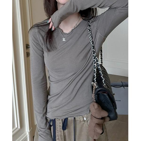 tシャツ メロウカットソー レディース