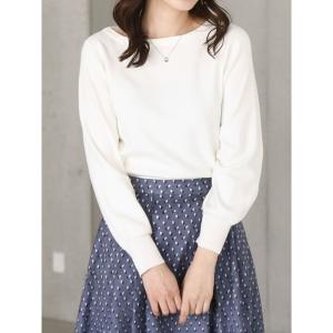 ニット セーター 「2025AW」ベーシックボートネックニット/洗える/WEB限定サイズあり レディース