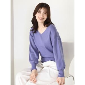 ニット セーター 「2025AW」ベーシックVネックニット/洗える/WEB限定サイズあり レディース