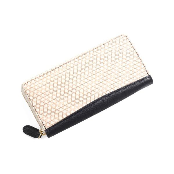 財布 印伝 長財布 日本製 ラウンドファスナー レディース メンズ