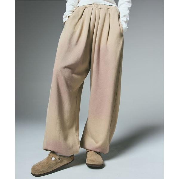 スウェットパンツ ジャージ SPRAY PRINT BALLOON SWEAT PANTS レディー...