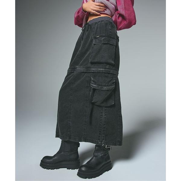 ロング スカート CONVERTIBLE CARGO SKIRT