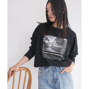 tシャツ フォトプリントロンT レディース