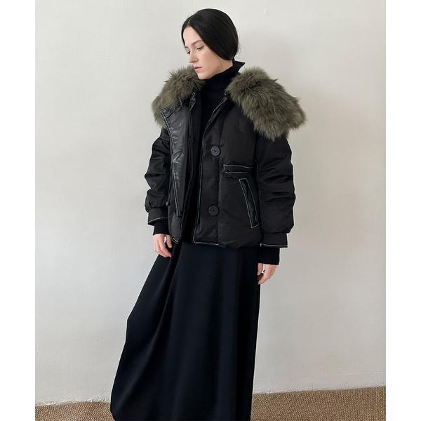 ダウンコート ダウンジャケット DECADE CLASSIC フォックスファーカラーダウンジャケット...