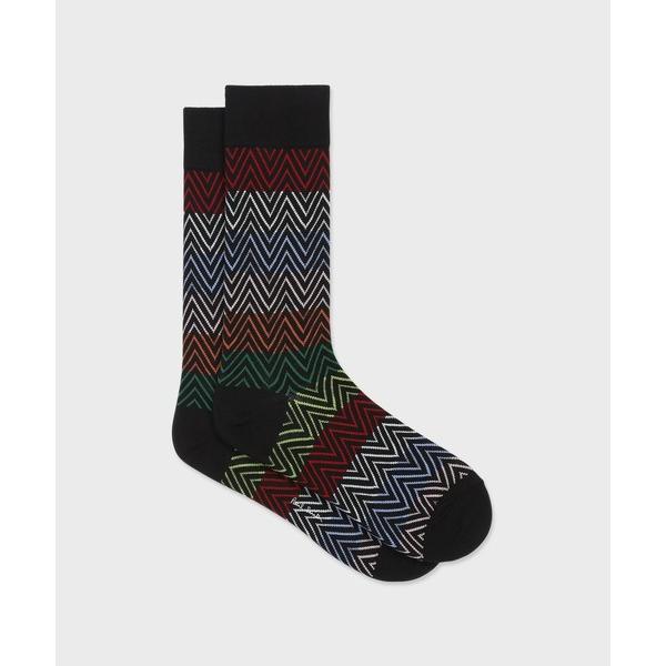 靴下 シグネチャーヘリンボーン ソックス「250613 CS」 メンズ