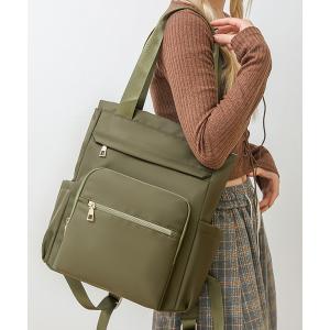 デイバック リュック 「A4収納・軽量」 マルチWAY レディーストートバッグ/リュックサック/ビジネスリュック/マザーズバッグ レディース メンズ