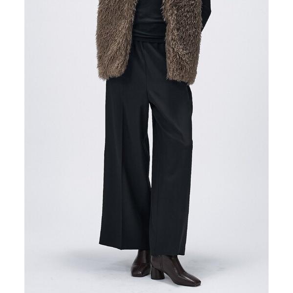 パンツ 「セットアップ／手洗い可」ツイルイージーワイドパンツ レディース