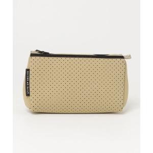 「STATE OF ESCAPE」 ポーチ - ベージュ レディース