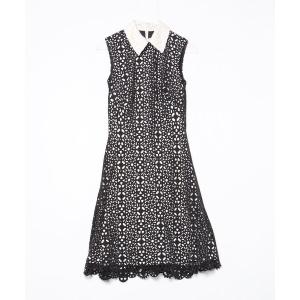 「Tadashi Shoji  」 ノースリーブワンピース XX-SMALL ブラック レディース