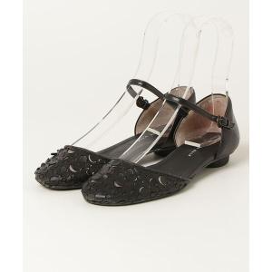 「tsumori chisato WALK」 フラットサンダル 22cm ブラック レディース