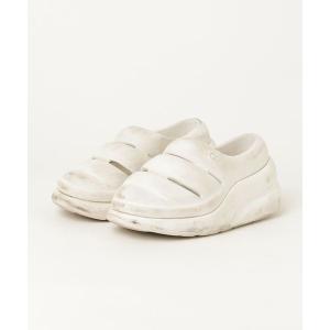 「UGG」 フラットサンダル 23.0cm ホワイト レディース