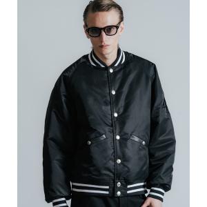 ブルゾン アウター NYLON STADIUM BOMBER JACKET メンズ