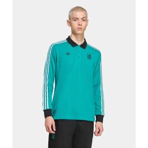 adidas ポロシャツ FCバイエルン テラスアイコン 長袖ポロシャツ
