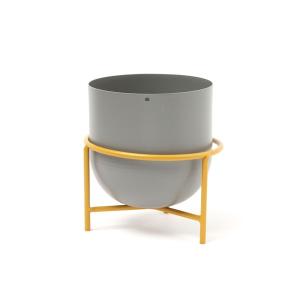 花瓶 4号 ネラ13 イエロー×グレー｜ZOZOTOWN Yahoo!店