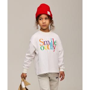 tシャツ SMOOTHY / Smile ロングスリーブ Tシャツ 2025FW（110〜160cm） キッズ 子供服 男の子 女の子
