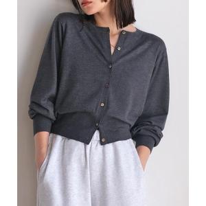 カーディガン コンパクトニットカーディガン レディース