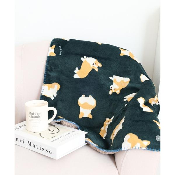 ブランケット スワンネル3wayひざ掛け