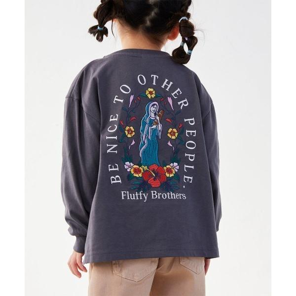 tシャツ 刺繍ロンT キッズ 子供服 男の子 女の子