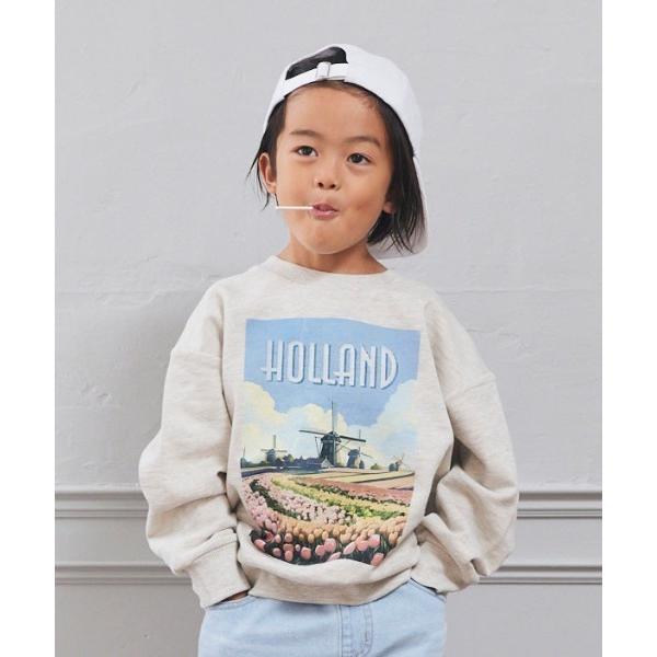 トレーナー パネルプリントトレーナー キッズ 子供服 男の子 女の子