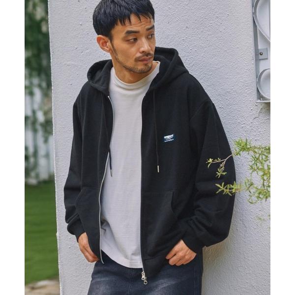 パーカー 「セットアップ対応」12ozヘビーウェイト ダブルジップ裏毛スウェットパーカー / 抗菌防...