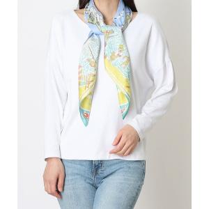 スカーフ バンダナ カシュネ cache nez / 横浜アーカイブツイルスカーフ「ベルギーの海」 レディース