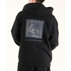 パーカー 「限定」QUIKSILVER/クイックシルバー ジップアップパーカー バックプリント QZP254604M メンズ レディース